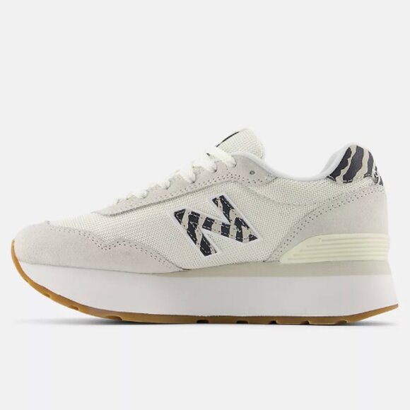 New Balance 574 ANIMAL PRINT PLATFORM Sneakers Shoes Sea Salt various sizes - Picture 3 of 5